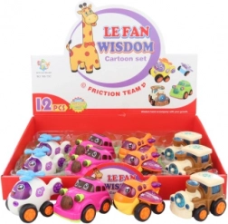 Baby transportmidler med friktionsmotor 12 stk.