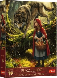 Puzzle Premium Plus 500 Rødhætte og ulven