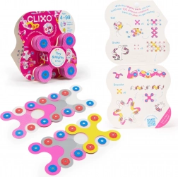 Clixo Tiny & Mighty Sparkle – magnetisk glitrende byggesæt 9 stk