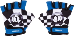 Børnehandsker Globber Navy Blue Racing XS
