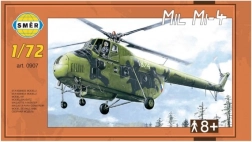 Plastmodel af helikopteren Mil Mi-4 i æske