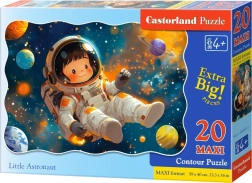 Castorland puslespil Lille astronaut MAXI 20 brikker
