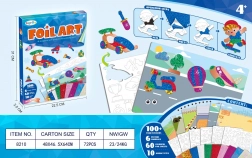 Klistersæt med køretøjer og tilbehør