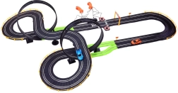 Stor racerbane med 2 biler og en banelængde på 787 cm