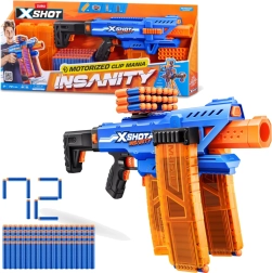 ZURU X-SHOT INSANITY automatisk skumpilepistol, 72 pile