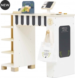 Le Toy Van salgsbod med kasseapparat og tilbehør