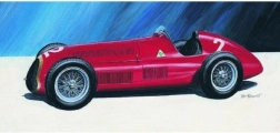 Modelbil Alfa Romeo Alfetta 1950