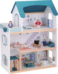 Barbora Dukkehus med tilbehør