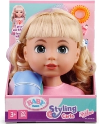 BABY born frisørhoved Carla