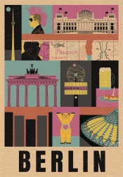 Puslespil 1000 brikker Style in the City: Berlin – kompakt æske