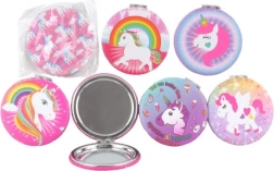 Lommespejl enhjørning 7 × 7 cm