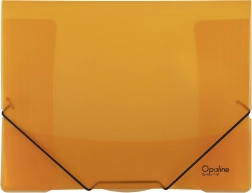 mappe med elastik opaline orange A4
