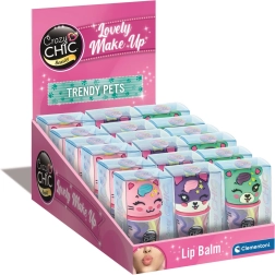Crazy Chic læbepomade formet som is og muffin CLEMENTONI