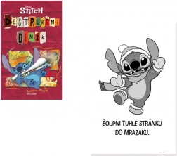 destruktionsdagbog stitch lommeformat 13 × 20 cm