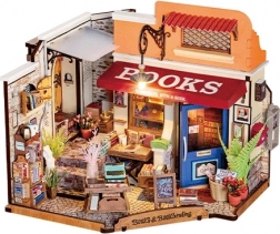 Rolife DIY 3D træ puslespil Boghandel på hjørnet