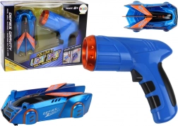 Bil til væggen og loftet styret af laser