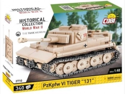 Byggesæt af kampvogn PzKpfw VI TIGER 131 i skala 1:48
