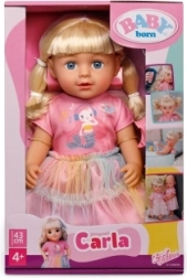 BABY born dukken Carla med frisørtilbehør, 43 cm