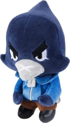 Plys bamse brawl stars crow 15 cm
