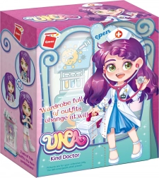 QMAN UNA-serien garderobeskab – læge byggesæt til børn