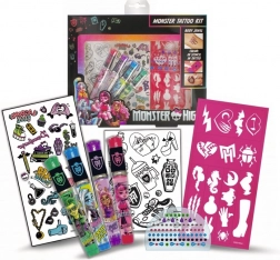 Monster High tatoveringssæt med glitrende geler og klistermærker