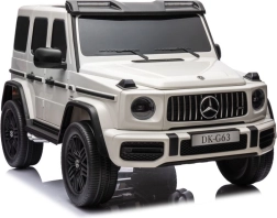 Elektrisk bil MERCEDES G63 XXL 24V – Hvid