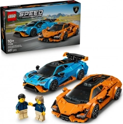 lego speed champions lamborghini revuelto og huracán sto – dobbelt sæt racerbiler