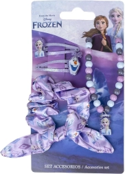Disney Frozen (Frost) børnesæt med accessories – hårspænder, hårelastik og halskæde
