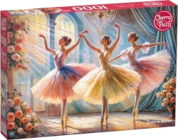 Puslespil Tre ballerinaer 1000 stykker CHERRY PAZZI