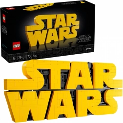 STAR WARS-logo af LEGO klodser til voksne