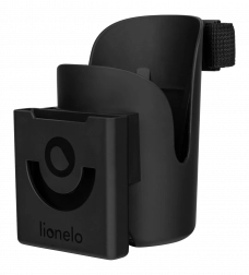 Holder til kop og telefon Ove Black Carbon