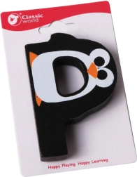 Classic World træbogstav P