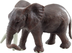 Plast elefantfigur 13 cm