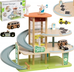 Træ tre-etagers garage Classic World økologisk zone