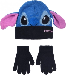 Børnehue og handsker Lilo og Stitch
