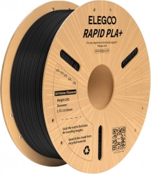 Filament til 3D‑print ELEGOO Rapid PLA+ sort