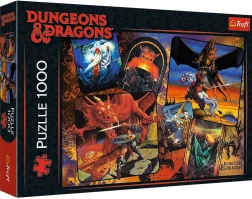 Puslespil 1000 første Dungeons and Dragons Trefl