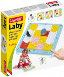 Quercetti labyrint-byggesæt til kugler