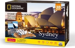3D-puslespil National Geographic Sydney 86 brikker