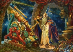 Puslespil Astronom 1000 brikker SCHMIDT