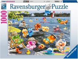 Ravensburger puslespil Gelini på picnic 1000 brikker