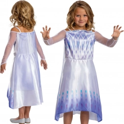 Børnekostume Elsa fra Disney Frost, prinsessekjole 109–123 cm (5–6 år)