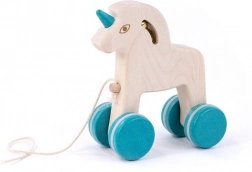 Bajo træ-træk legetøjsenhjørning