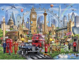 Puzzle London Calling 1000 brikker