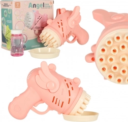 Lyserød boblepistol med vinger