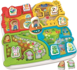 Interaktiv gård for børn med melodier og lyde