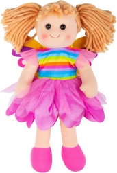 Stofdukke Chloe 34 cm fra Bigjigs Toys