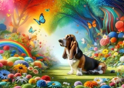 Puslespil Sommerfuglebesøger 25 brikker