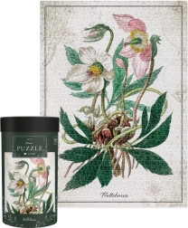 puslespil botanik: julerose 1000 brikker