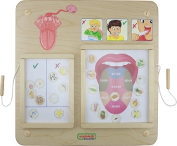 Masterkidz Læringstavle Smagssans Montessori